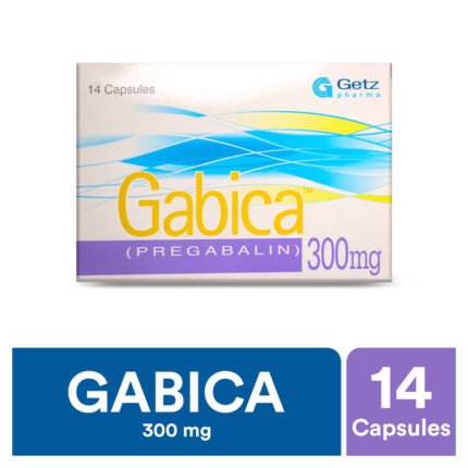Gabica 300mg capsule 2 x 7's