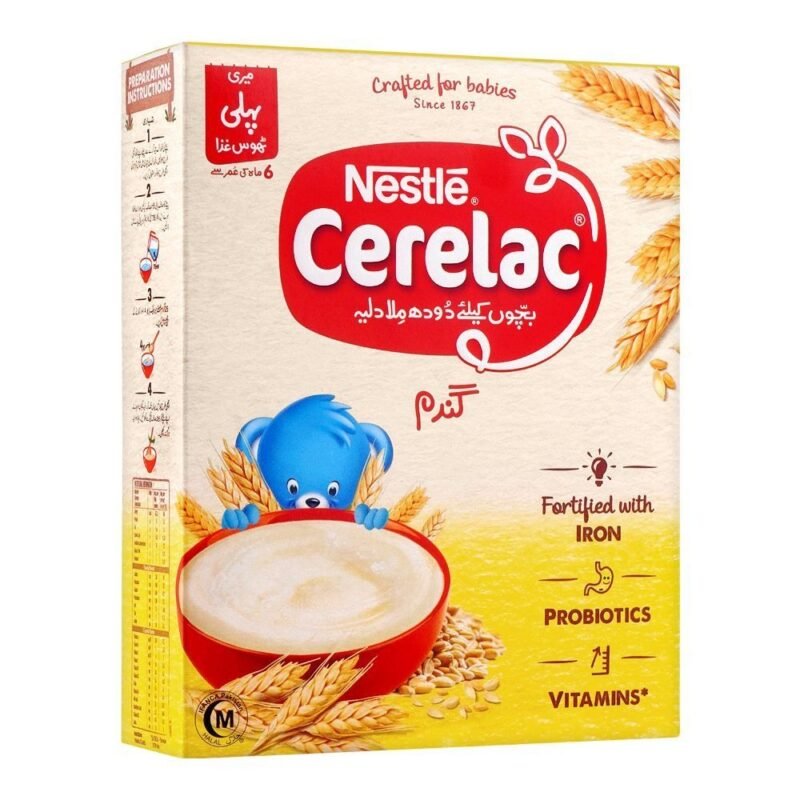 Nestle Cerelac Wheat 175gm milk powder