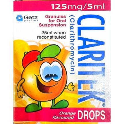 Claritek 125mg 5ml drops