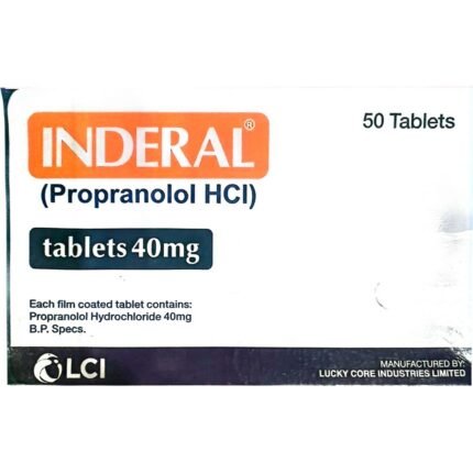Inderal 40mg Tab